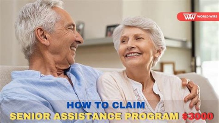 $3,000 Senior Assistance Program : Eligibility, Payment Dates, Amount, Status & How Can You Claim This? - SarkariResult