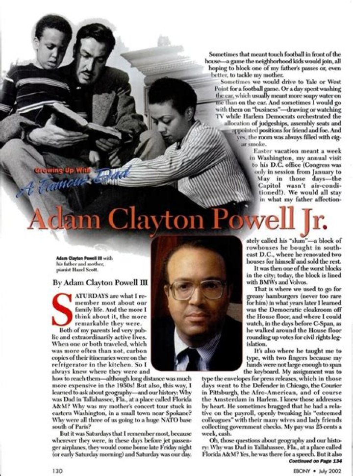 Adam Clayton Powell III Net Worth