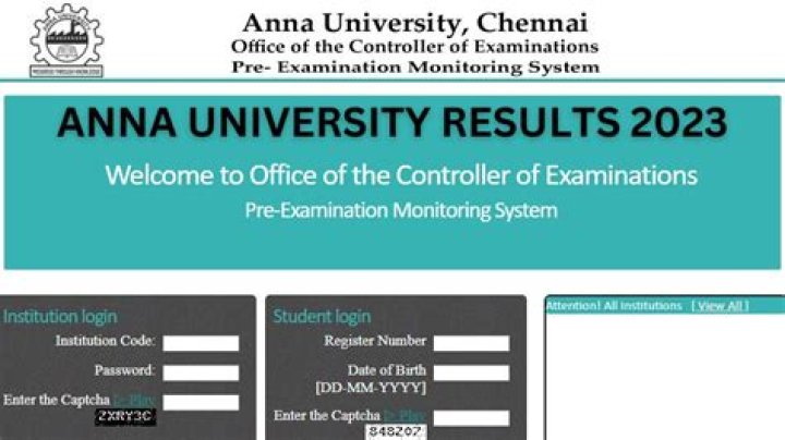 Anna University Results 2022 - 2023 |Semester 6th|Semester 8th|April|May