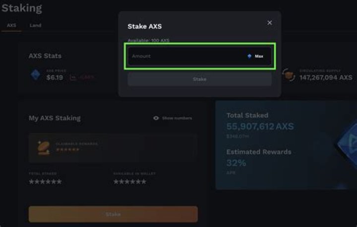 AXS Staking Rewards | How to Stake AXS? - SarkariResult