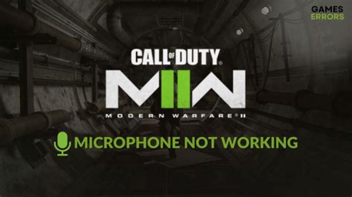 Call Of Duty MW2 Mic Not Working: How To Resolve It