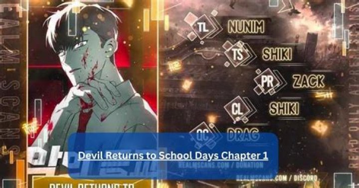 Devil Returns To School Days Chapter 32 Release Date : Spoilers, Streaming, Recap, Schedule & Where To Watch? - SarkariResult