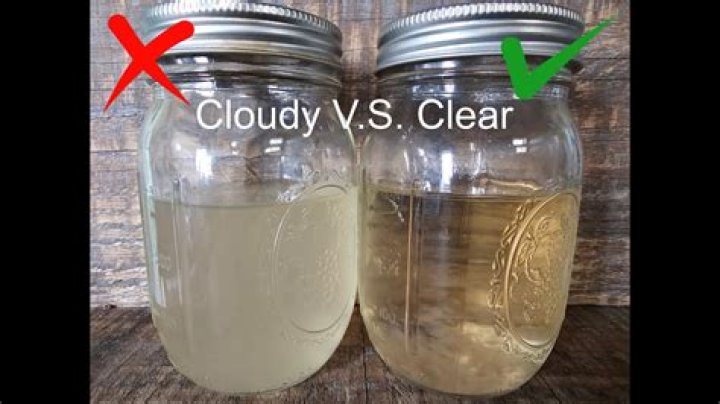 How do you clean a cloudy plastic crock pot lid
