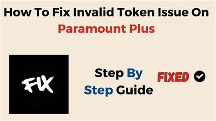How to Fix / Solve Invalid Token Issue On Paramount Plus - SarkariResult