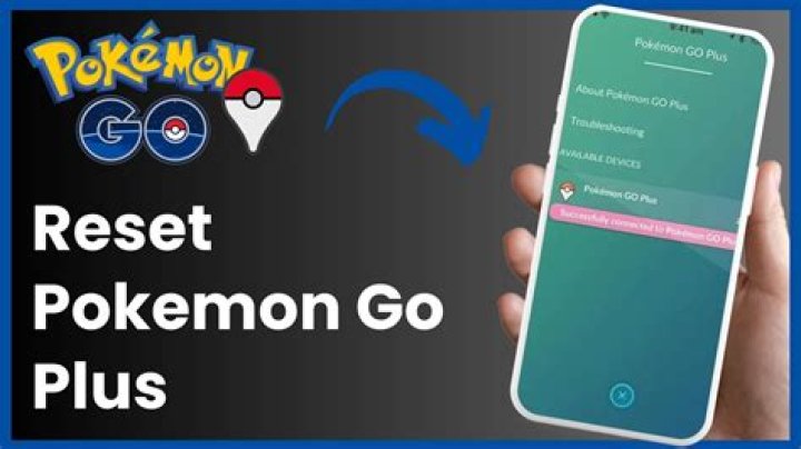How to reset pokemon go plus
