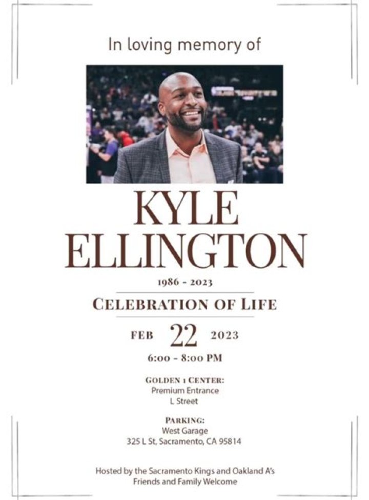 Kyle Ellington Death: Obituary, Cause Of Death, Funeral