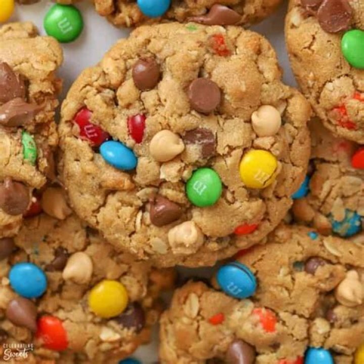 Monster Cookies {secret ingredient} - Celebrating Sweets
