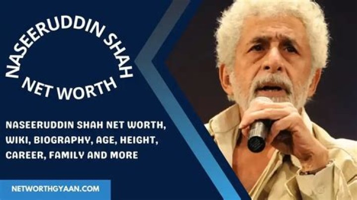 Naseeruddin Shah Net Worth