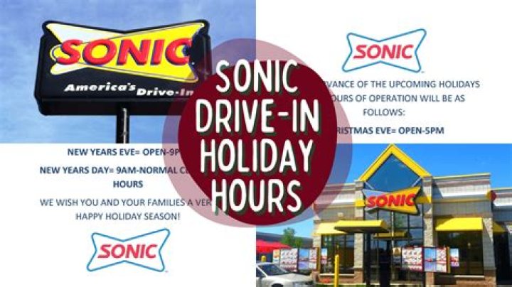 Sonic Drive-In Holiday Menu | All You Need To Know - SarkariResult