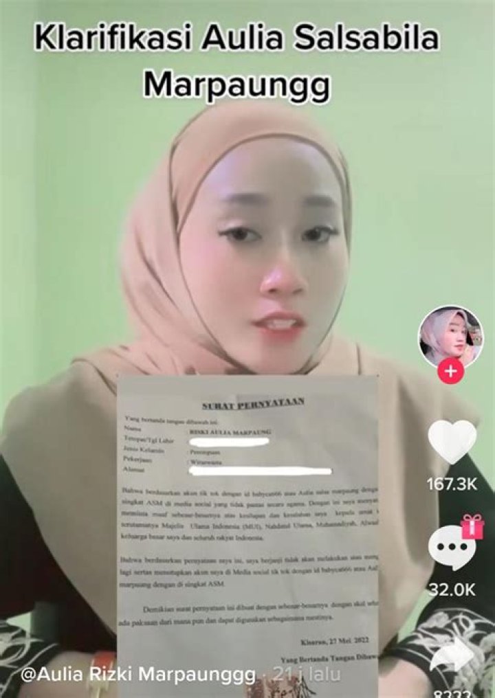 Who Is Aulia Salsa Marpaung On TikTok? Videos And Photos Goes Viral On Twitter